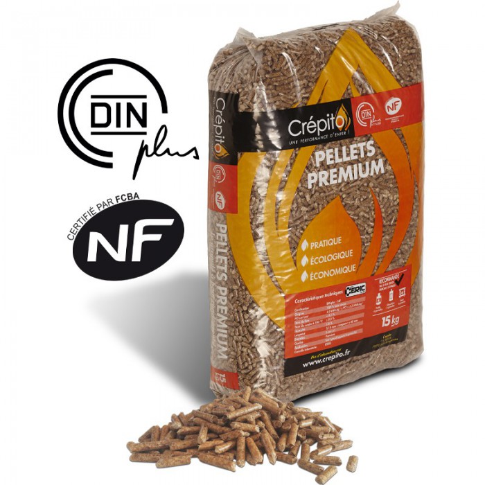 Granulés bois Crépito – Palette 72 sacs de 15 kg – Image 3